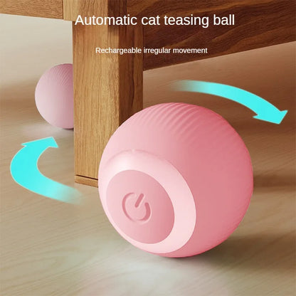 Automatic Moving Toy Interactive Ball Rechargeable Rolling Electric Ball Home Pet  Accessories Things for  Supplies