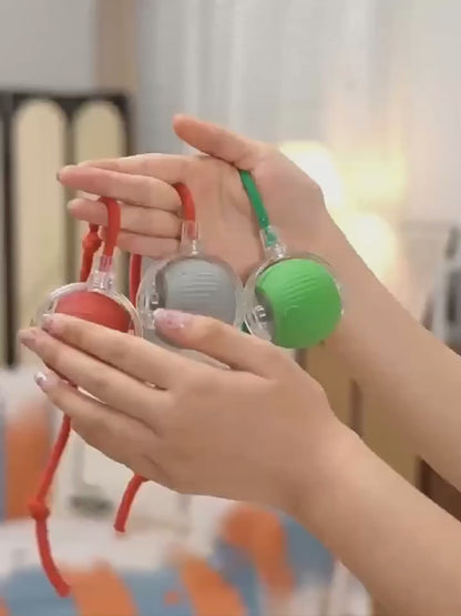 Rechargeable Smart Pet Interactive Automatic Rolling Ball Toy Cats Pet Products New Electric Dog Ball Toy Simulated Tail For Cat